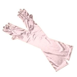 Satin Ladies Evening Gloves